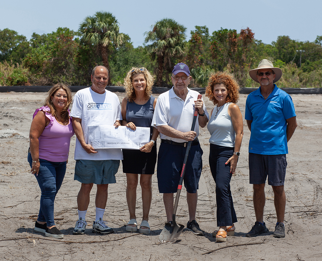 Freedom RV Storage Breaks Ground in Stuart, FL!