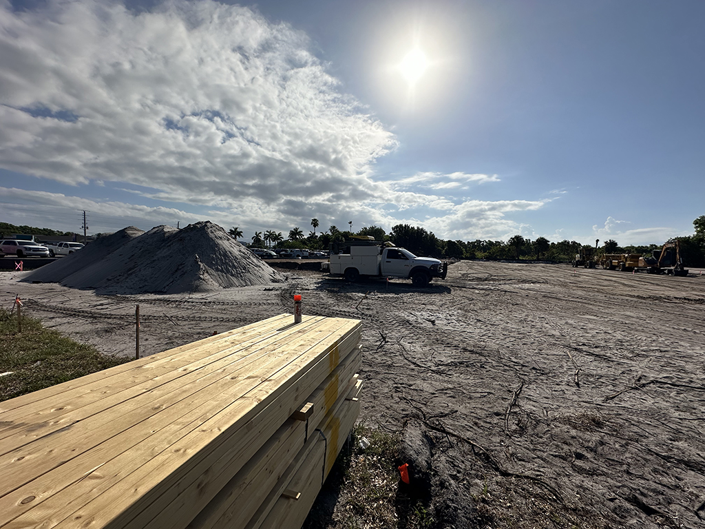 Freedom RV Storage Construction progress